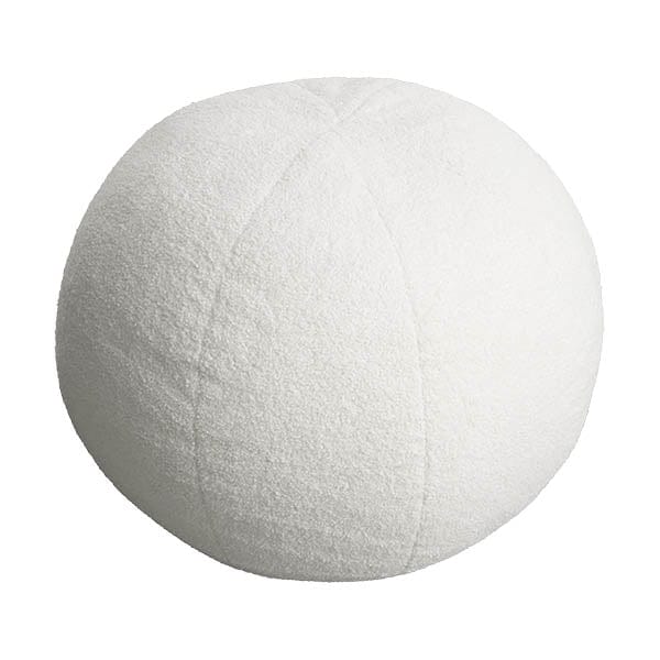 LIFETIME Kidsrooms rund teddy puf - Brun