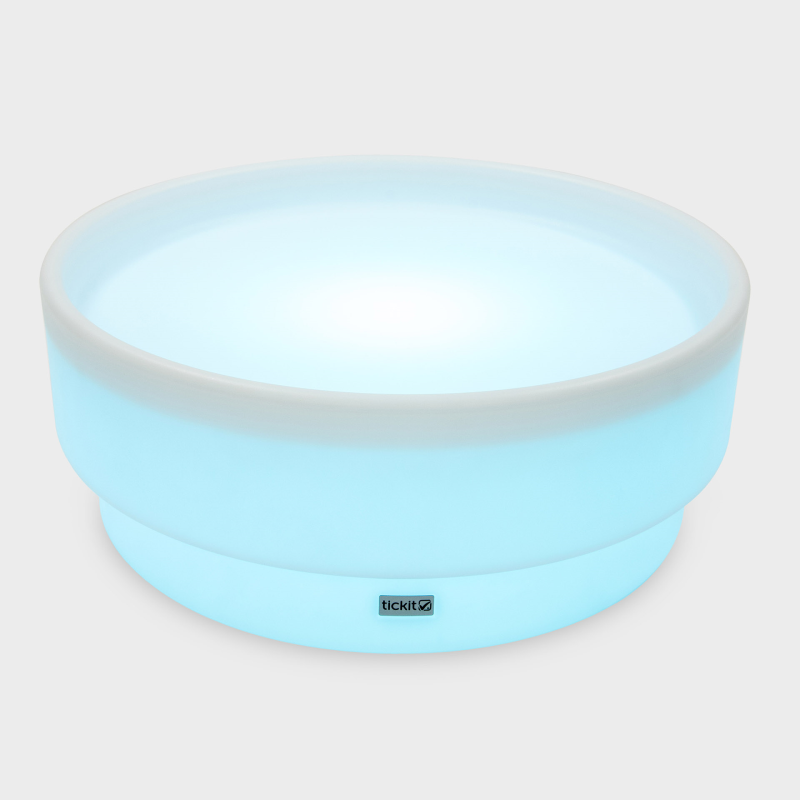 tickit® LED Sansebord til sand og vand med 3 Legemåtter - H: 28,5 cm