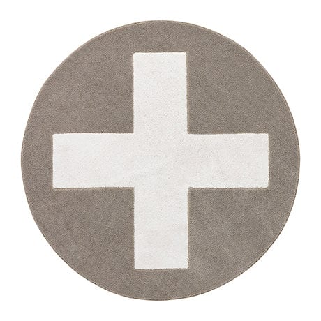 LIFETIME Kidsrooms rundt gulvtæppe – Grey