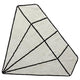 LIFETIME Kidsrooms diamantformet gulvtæppe – Princess