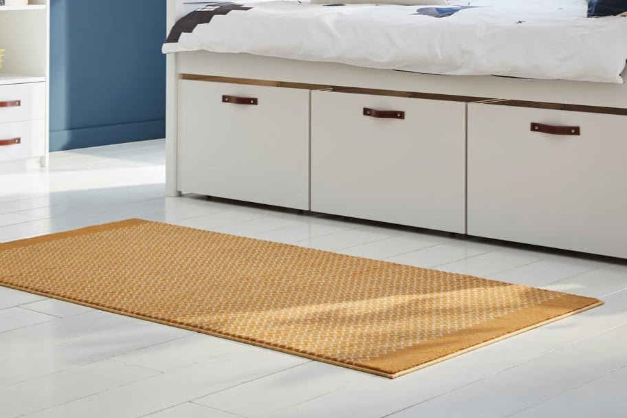 LIFETIME Kidsrooms Zigzag gulvtæppe – Ocre