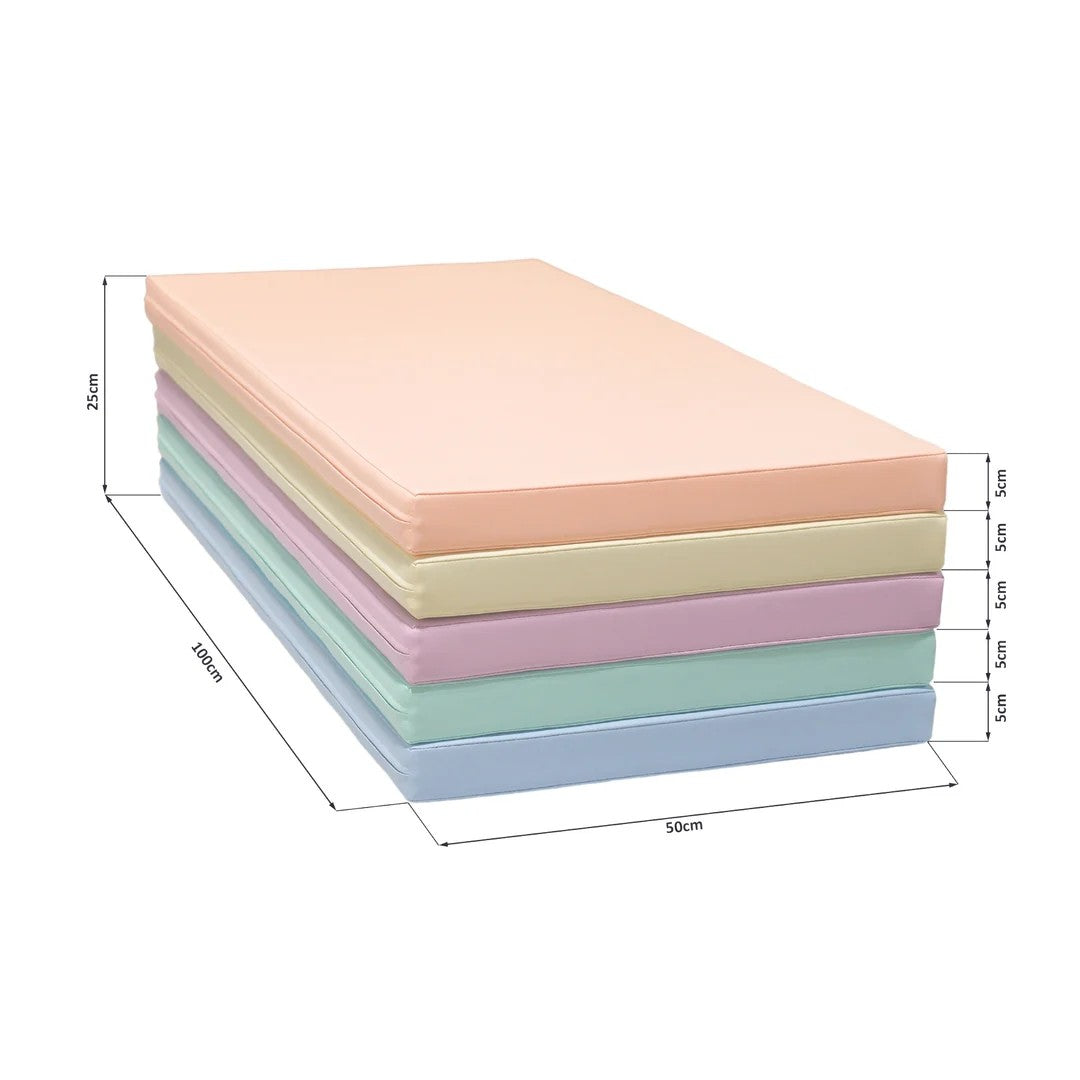Safety and Comfort 5 Mat Set - Grey Beige