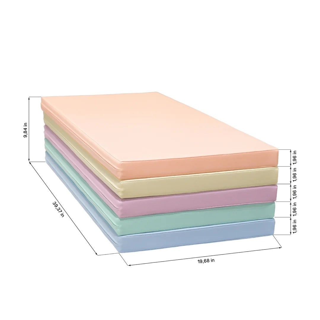 Safety and Comfort 5 Mat Set - Grey Beige