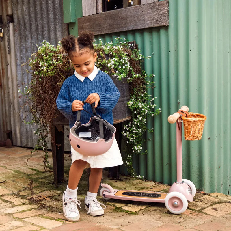 Banwood trehjulet løbehjul Vintage til børn – Dusty Pink