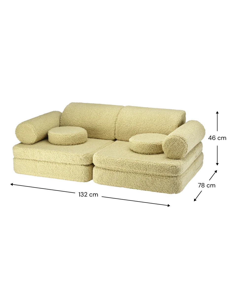Wigiwama Legesofa Settee – Matcha