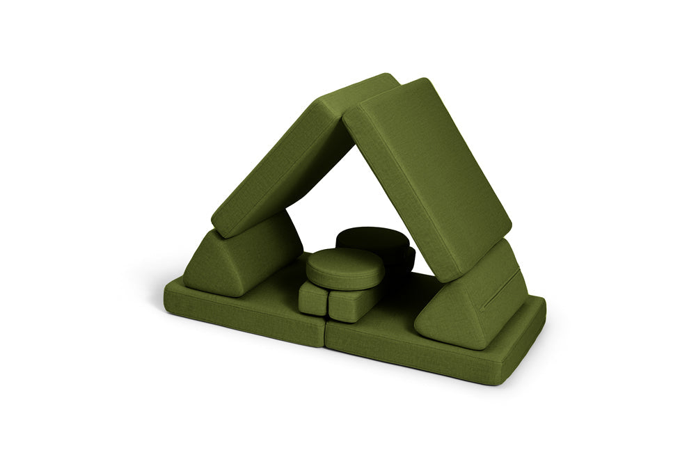 Shappy legesofa – Original Mini 120 cm Ultra Plush - Bottle Green