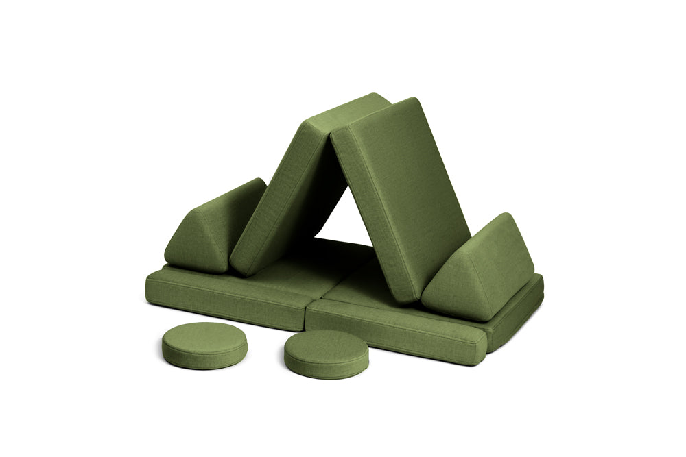 Shappy legesofa – Original Mini 120 cm Ultra Plush - Bottle Green