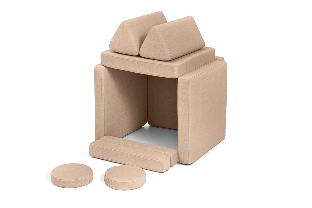 Shappy legesofa – Original Mini 120 cm Ultra Plush - Camel