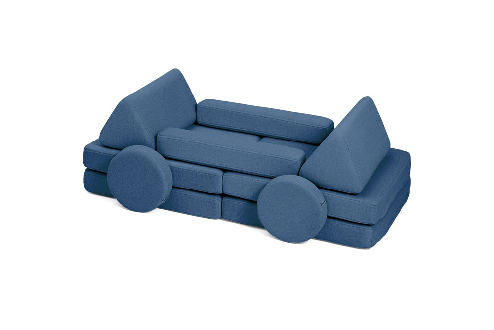 Shappy legesofa – Original Mini 120 cm Ultra Plush - Navy Blue