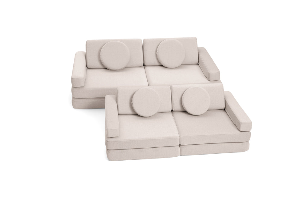 Shappy legesofa – Original Mini 120 cm Ultra Plush - Soft Beige