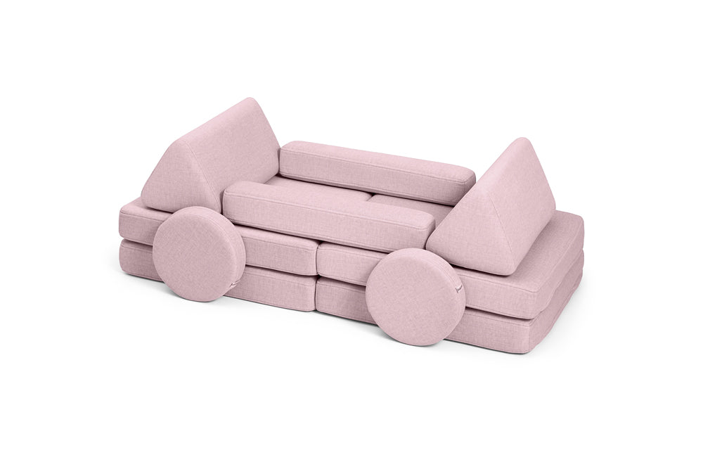 Shappy legesofa – Original Mini 120 cm Ultra Plush - Soft Pink