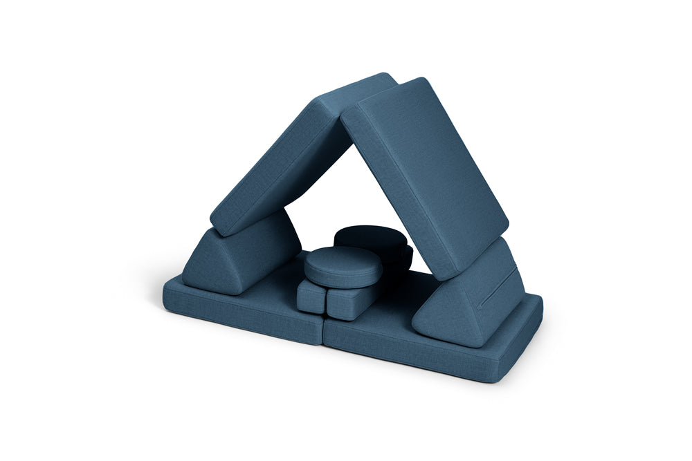 Shappy legesofa – Original Mini 120 cm Ultra Plush - Navy Blue