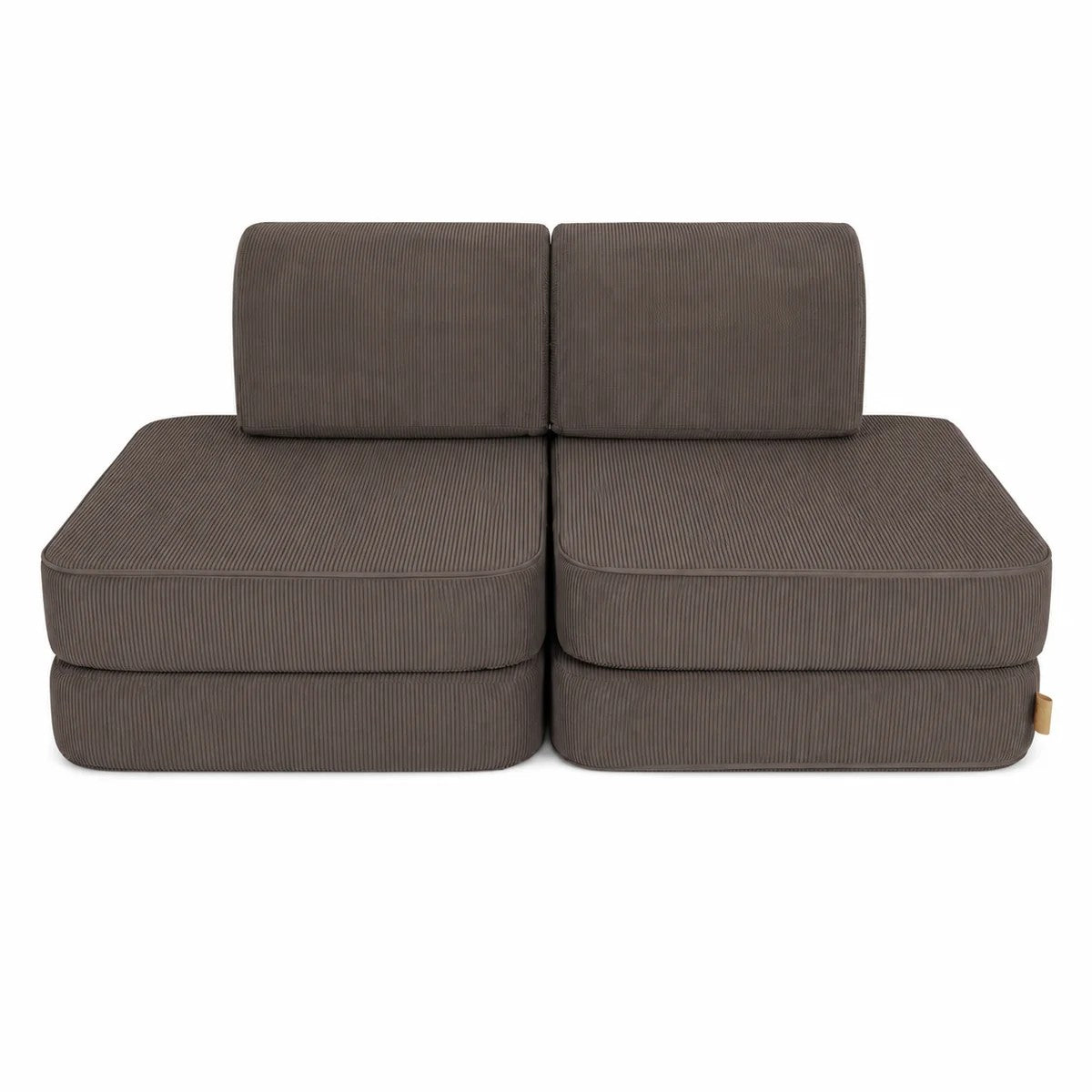 Small Modular Sofa for Kids - Slimcord Taupe