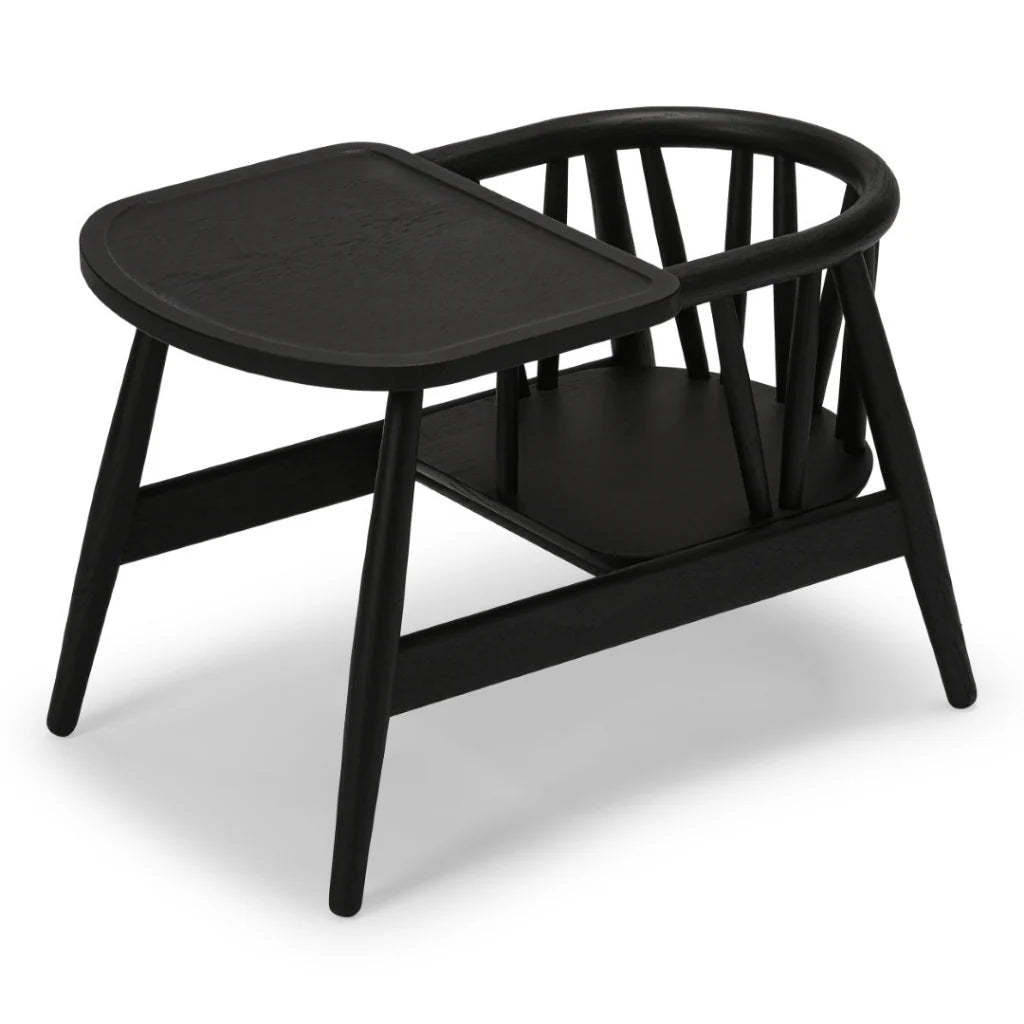 Oaklings Smilla Toddler stol – sortbejdset eg