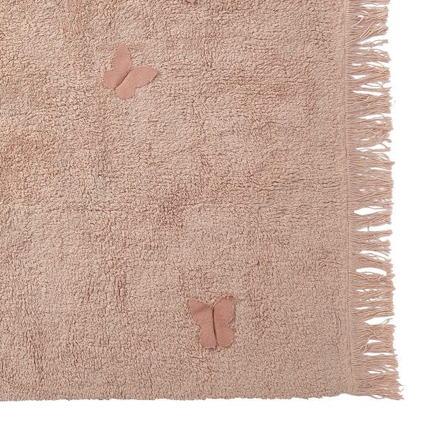 LIFETIME Kidsrooms tuftet gulvtæppe – Butterflies Soft Pink