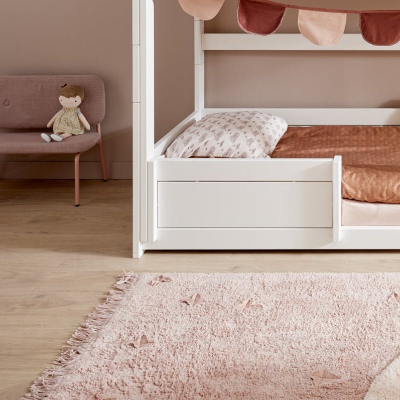 LIFETIME Kidsrooms tuftet gulvtæppe – Butterflies Soft Pink
