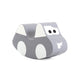 Soft Play Ride On Toy - Grey Car