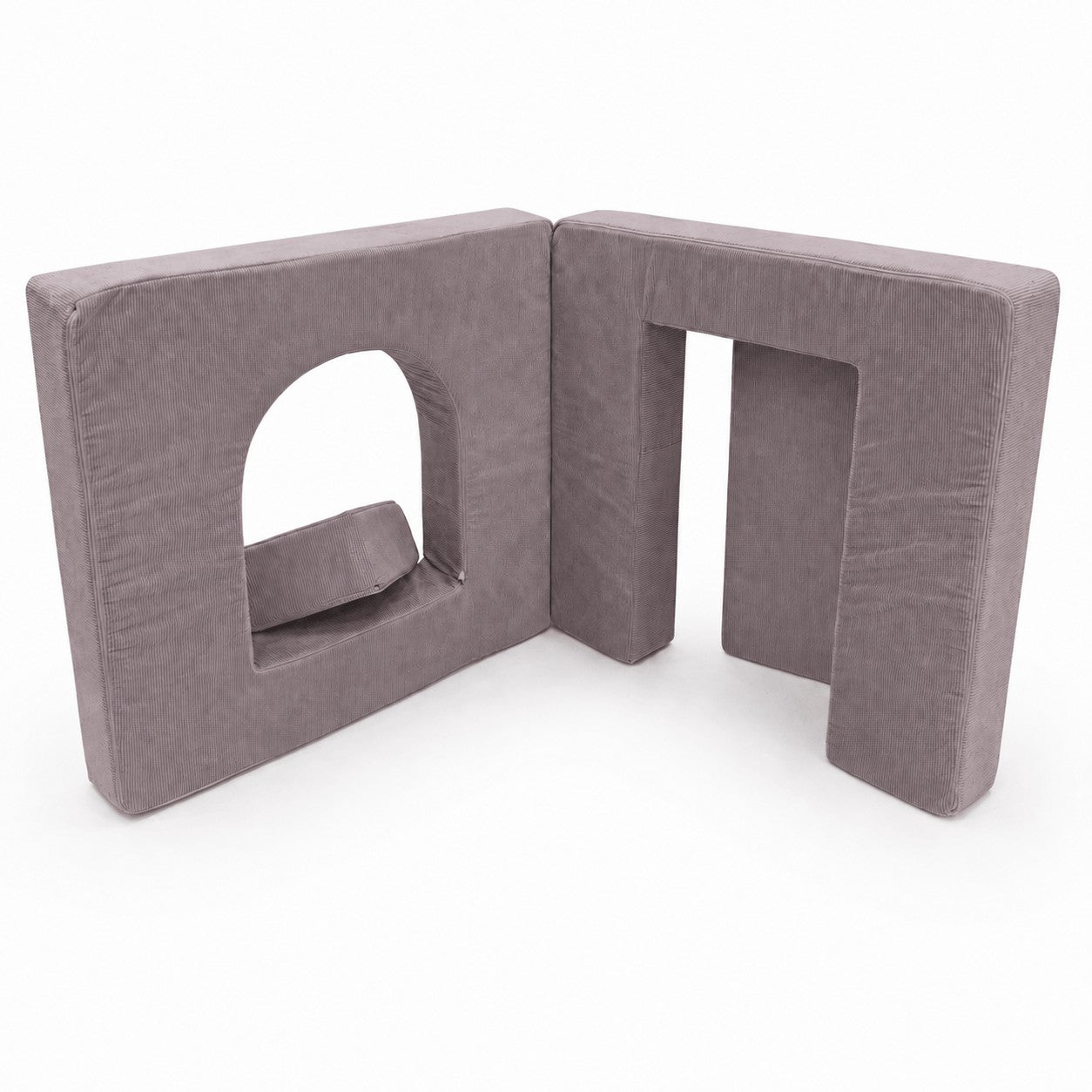 Soft Play Set for Toddlers, 4 Elements - Taupe