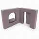 Soft Play Set for Toddlers, 4 Elements - Taupe