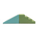 Soft Play Step and Slide Set - Pastel Turquoise