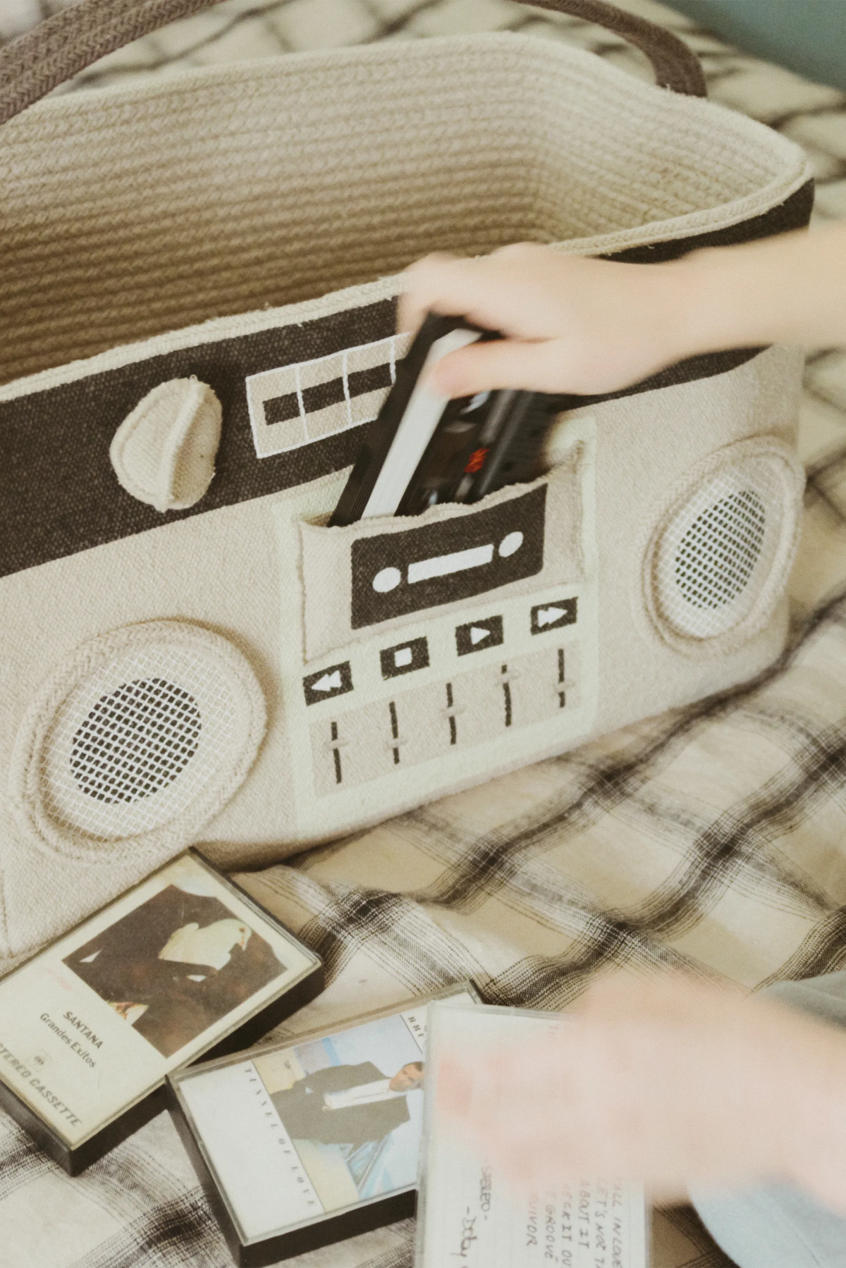Lorena Canals Boombox Opbevaringskurv 35 x 20 x 21 cm