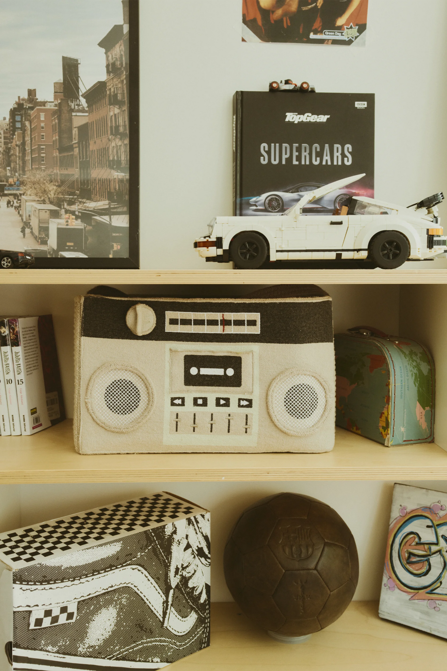Lorena Canals Boombox Opbevaringskurv 35 x 20 x 21 cm