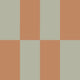 Stripes Green Brown Upside Down Wallpaper