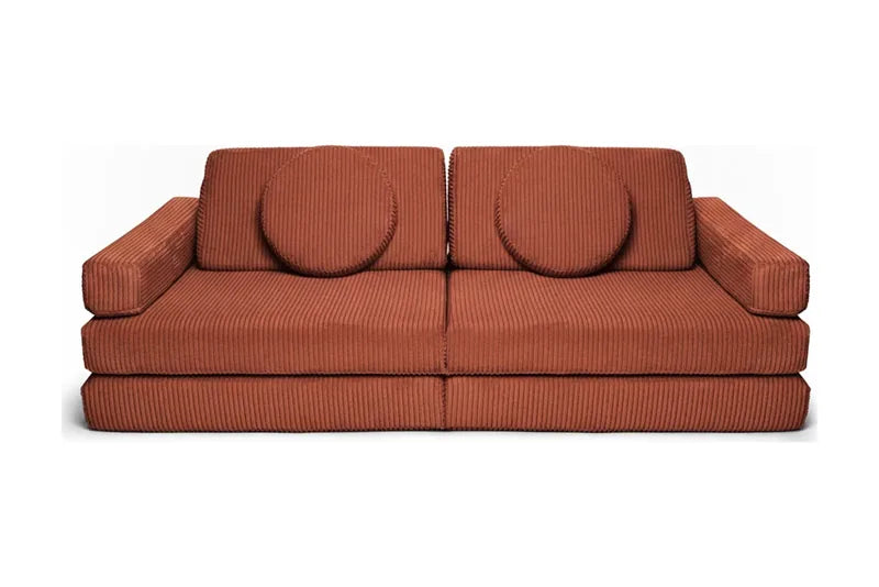 Shappy legesofa 160 cm - Pure Corduroy - Cinnamon