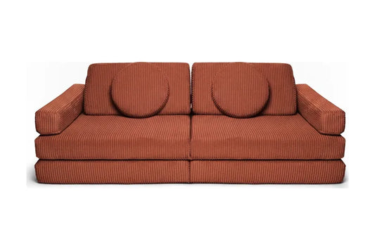 Shappy legesofa 160 cm - Pure Corduroy - Cinnamon