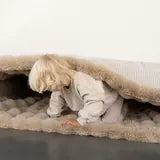 Shappy Snuggle Bag hyggehule i kunstpels – 170 cm