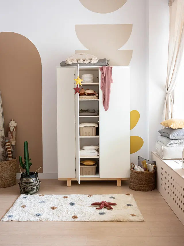 Wood Luck Design - Basic - garderobeskab – hvid