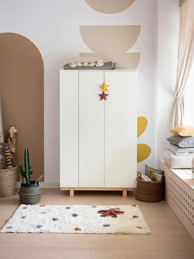 Wood Luck Design - Basic - garderobeskab – hvid