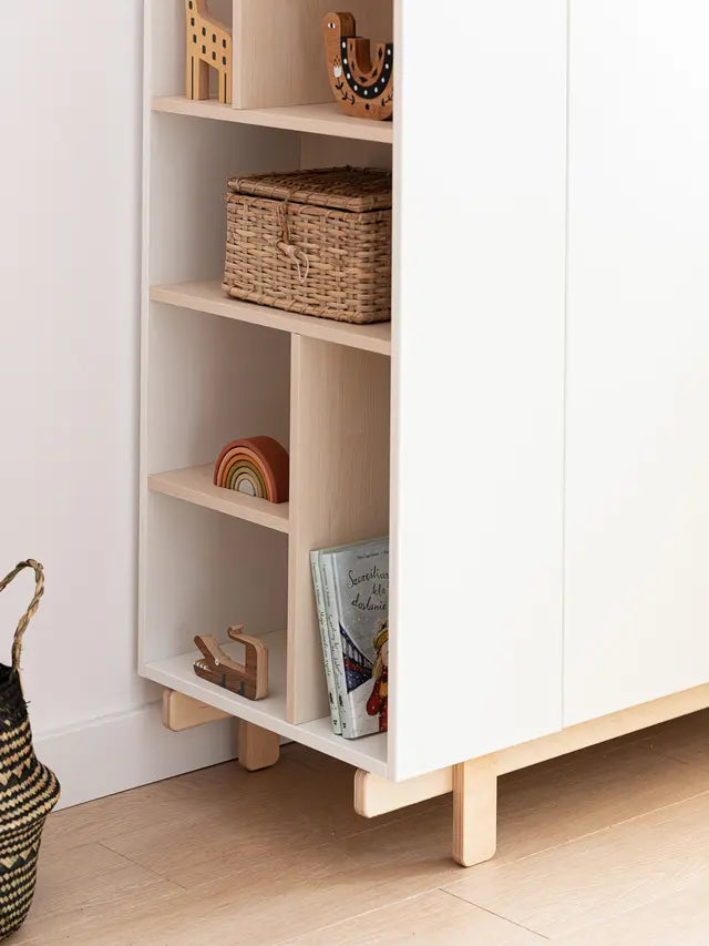 Wood Luck Design - Basic - garderobeskab – hvid