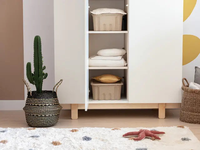 Wood Luck Design - Basic - garderobeskab – hvid