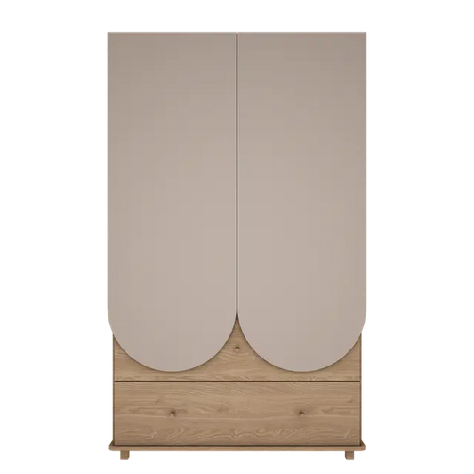 Wood Luck Design - Bloom - stort garderobeskab – cashmere