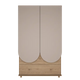 Wood Luck Design - Bloom - stort garderobeskab – cashmere