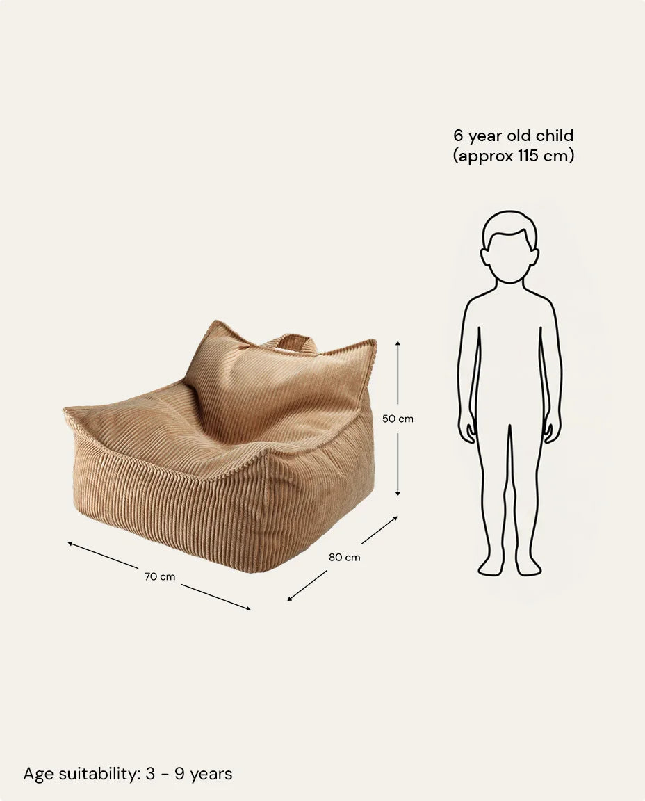 Wigiwama sækkestol – Toffee