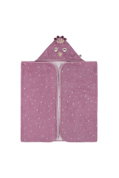 Organic Cotton Hooded Towel, 75 × 75 cm – Mrs. Peacock