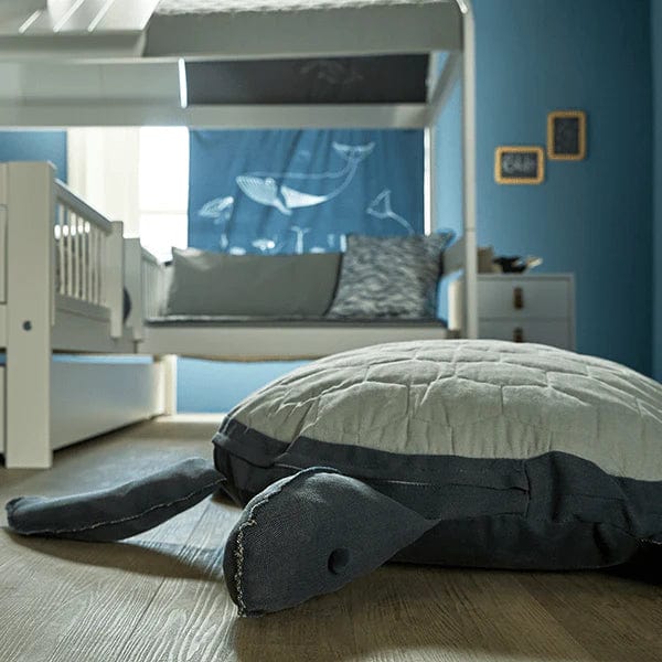 LIFETIME Kidsrooms Ocean Life skildpadde-puf - 70 x 80 cm