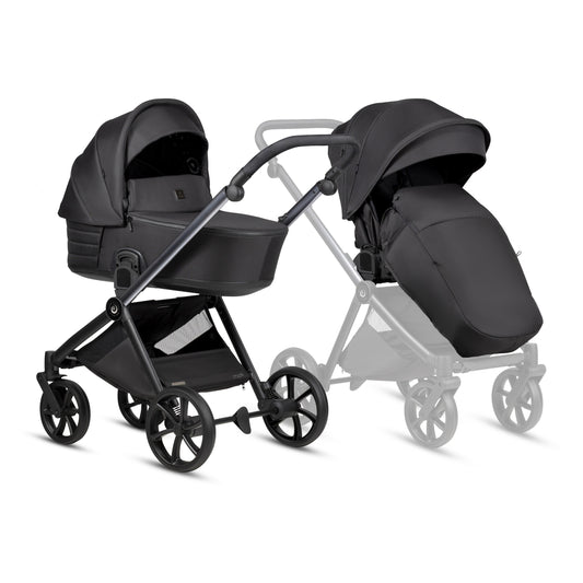 Tutis MIO3+ Black Edition 2-in-1 Stroller – Obsidian 060
