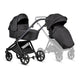 Tutis MIO3+ Black Edition 2-in-1 Stroller – Obsidian 060