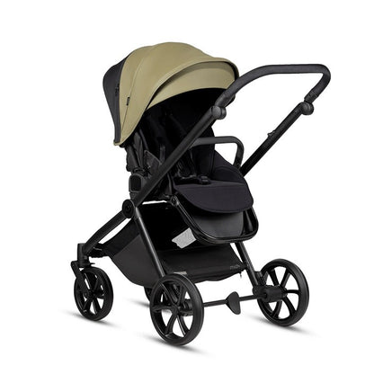 Tutis MIO3+ Leather 2-in-1 Stroller – Olive 025