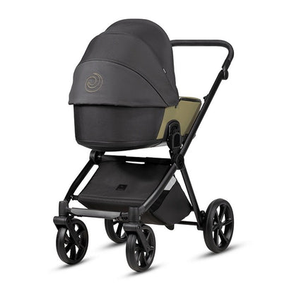 Tutis MIO3+ Leather 2-in-1 Stroller – Olive 025