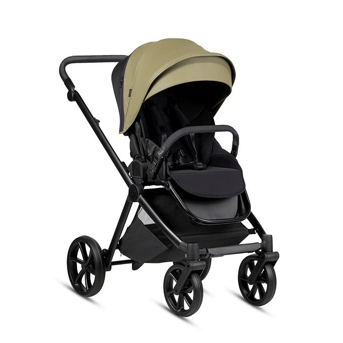Tutis MIO3+ Leather 2-in-1 Stroller – Olive 025
