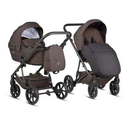 Tutis Viva 6+ Essential 2-in-1 Stroller – Dark Truffle 073