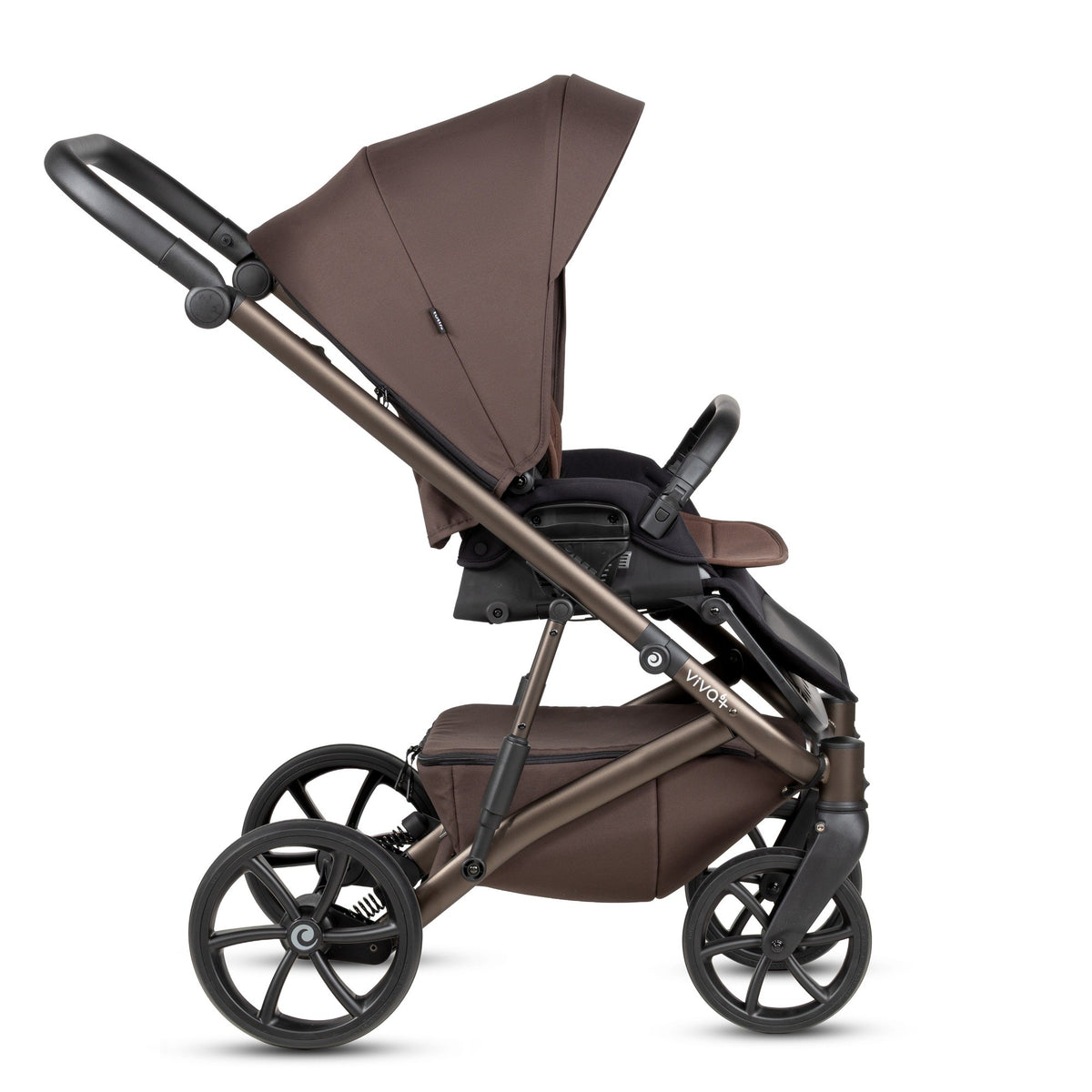 Tutis Viva 6+ Essential 2-in-1 Stroller – Dark Truffle 073