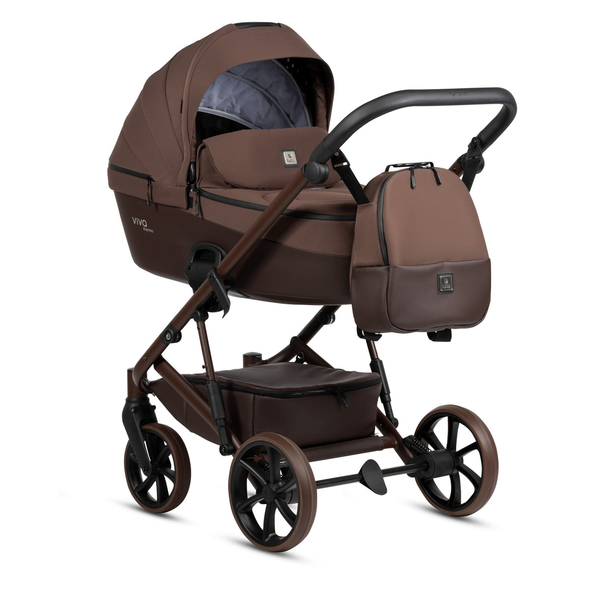 Tutis Viva 6+ Essential 2-in-1 Stroller – Espresso 067