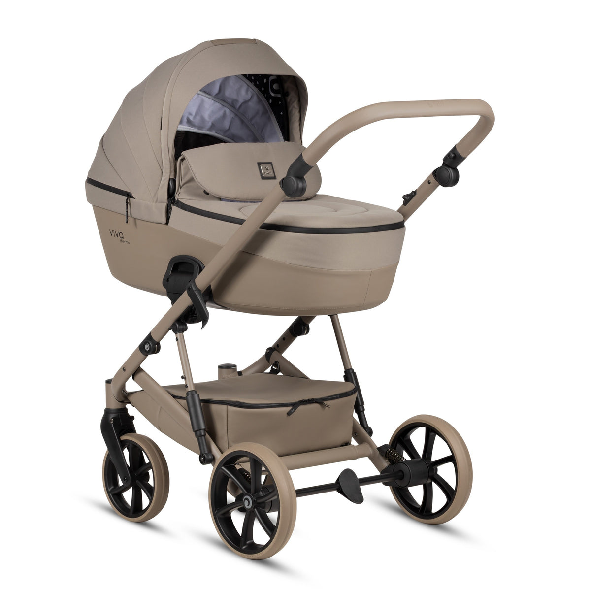 Tutis Viva 6+ Essential 2-in-1 Stroller – Warm Grey 068