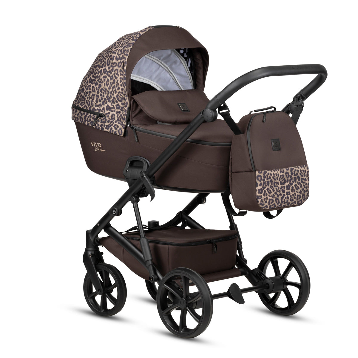 Tutis Viva 6+ Wild Elegance 2-in-1 Stroller – Wild Moca 322