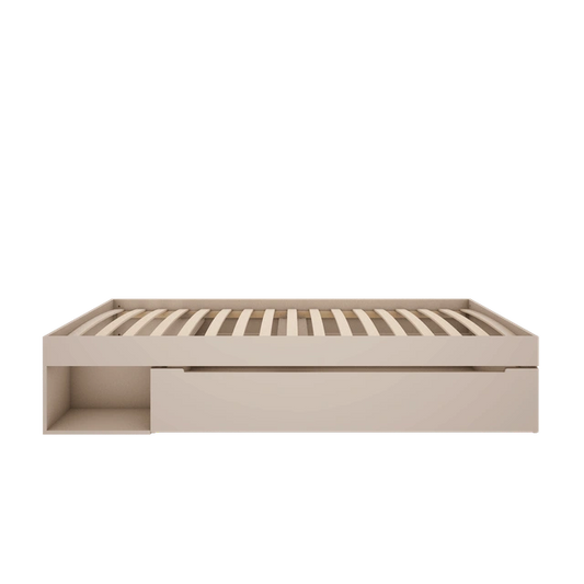 Wood Luck Design - Beza - børneseng 90x200 cm med skuffe – sand beige
